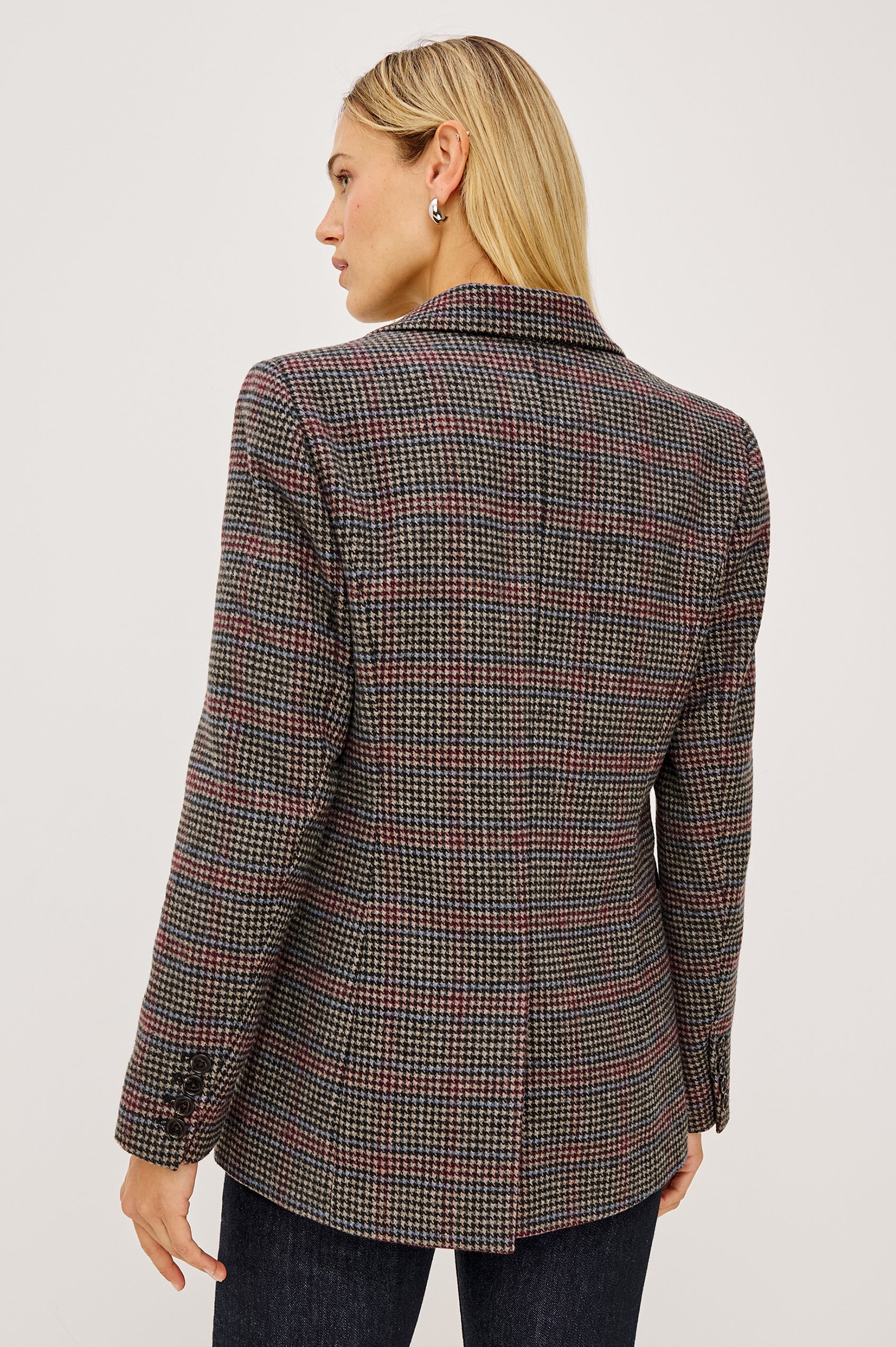 Rails Jac Blazer - Oxford Plum