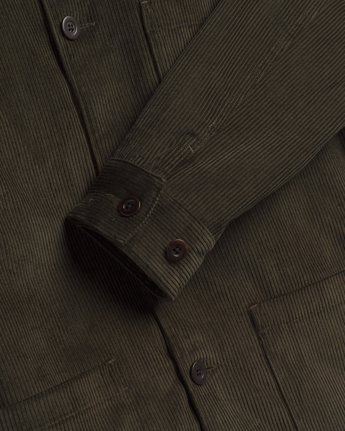 Portuguese Labura Corduroy Jacket - Olive