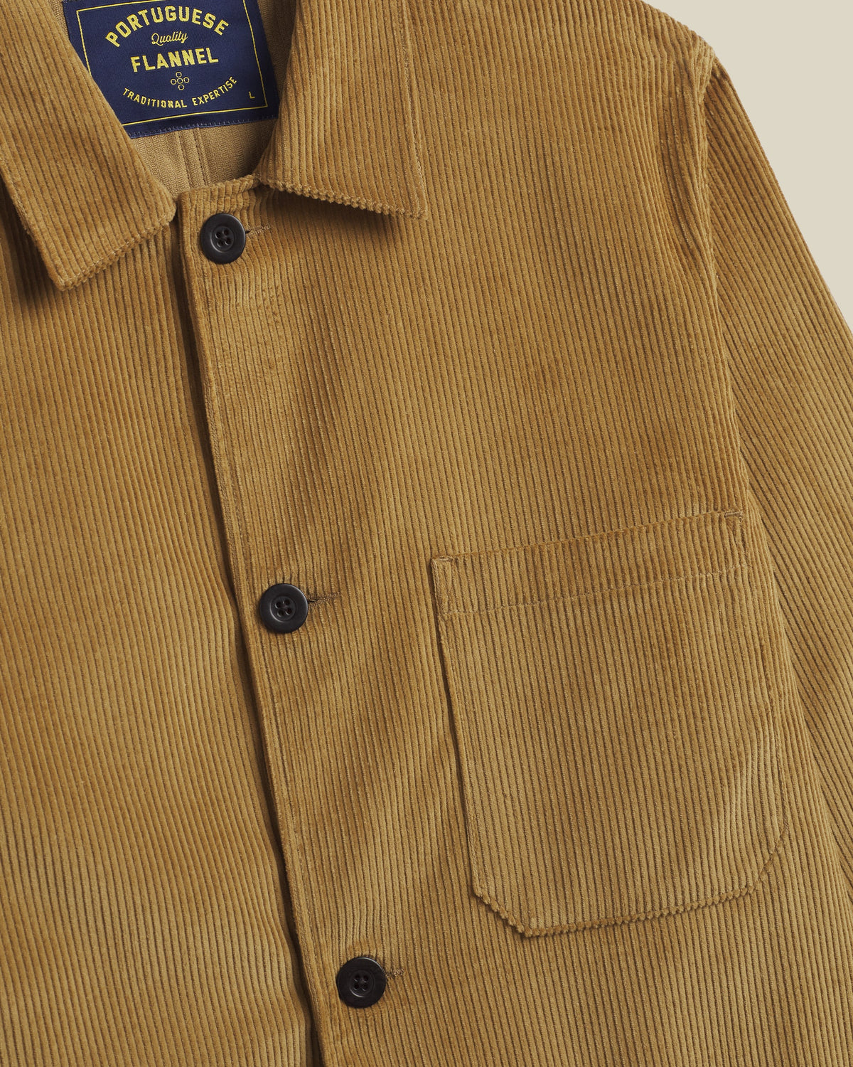 Portuguese Labura Corduroy Jacket - Autumn Shades