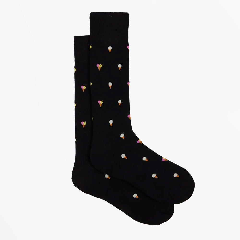 Paul Kerry Ice Cream Sock - Black