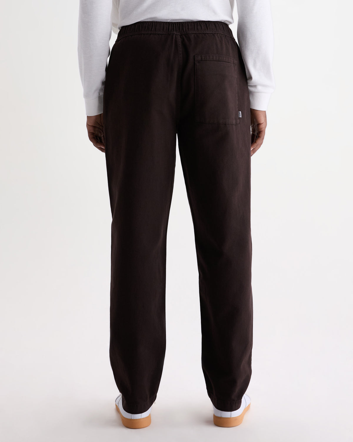 Kurt Trouser Organic Cotton Twill - Dark Brown