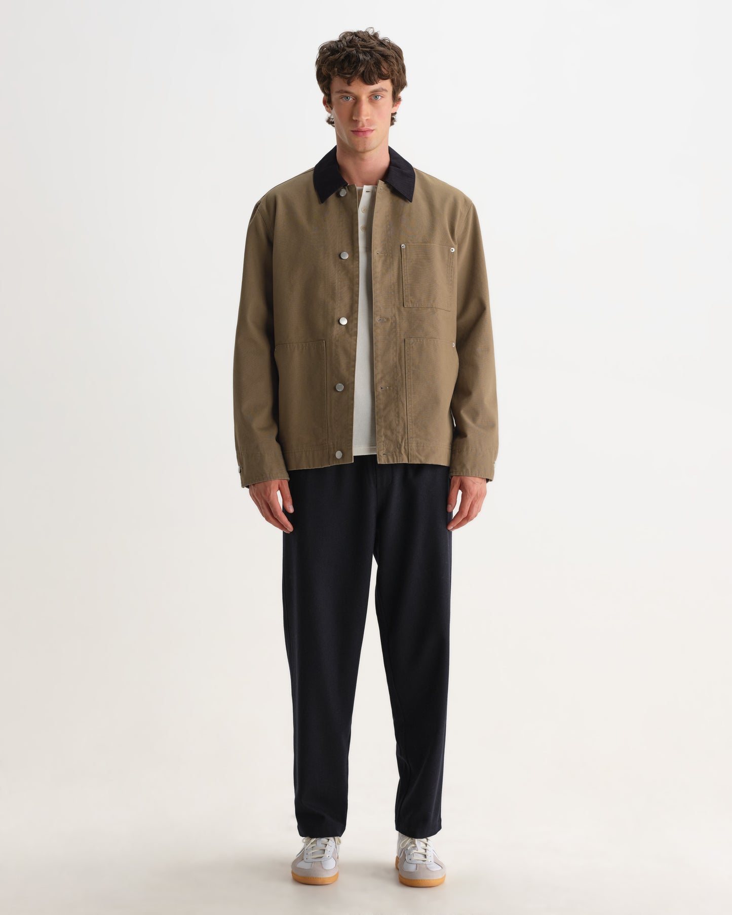Landor Canvas Jacket  - Light Khaki