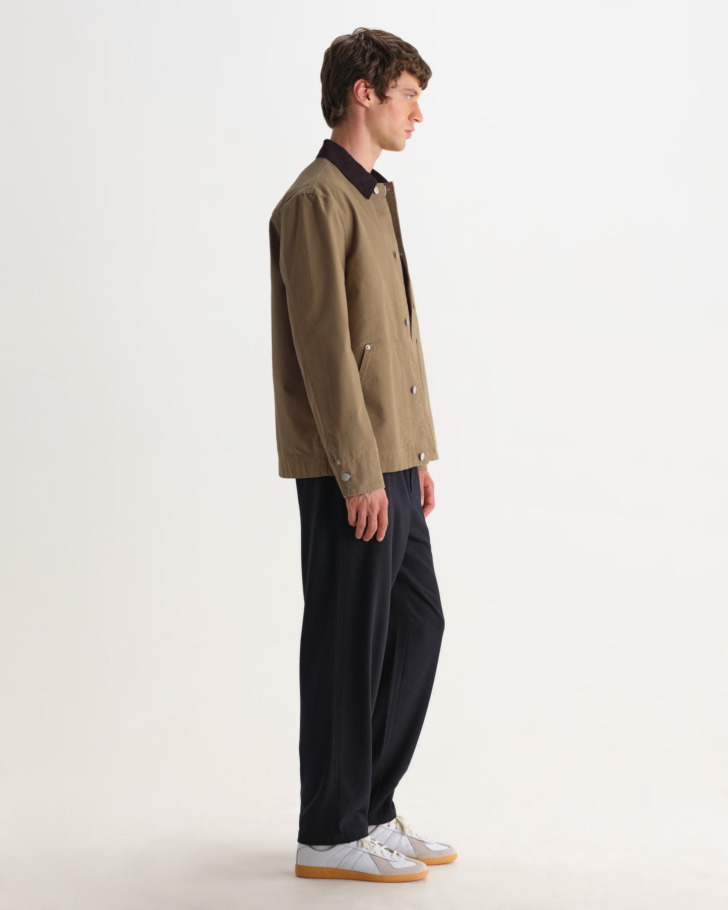 Landor Canvas Jacket  - Light Khaki