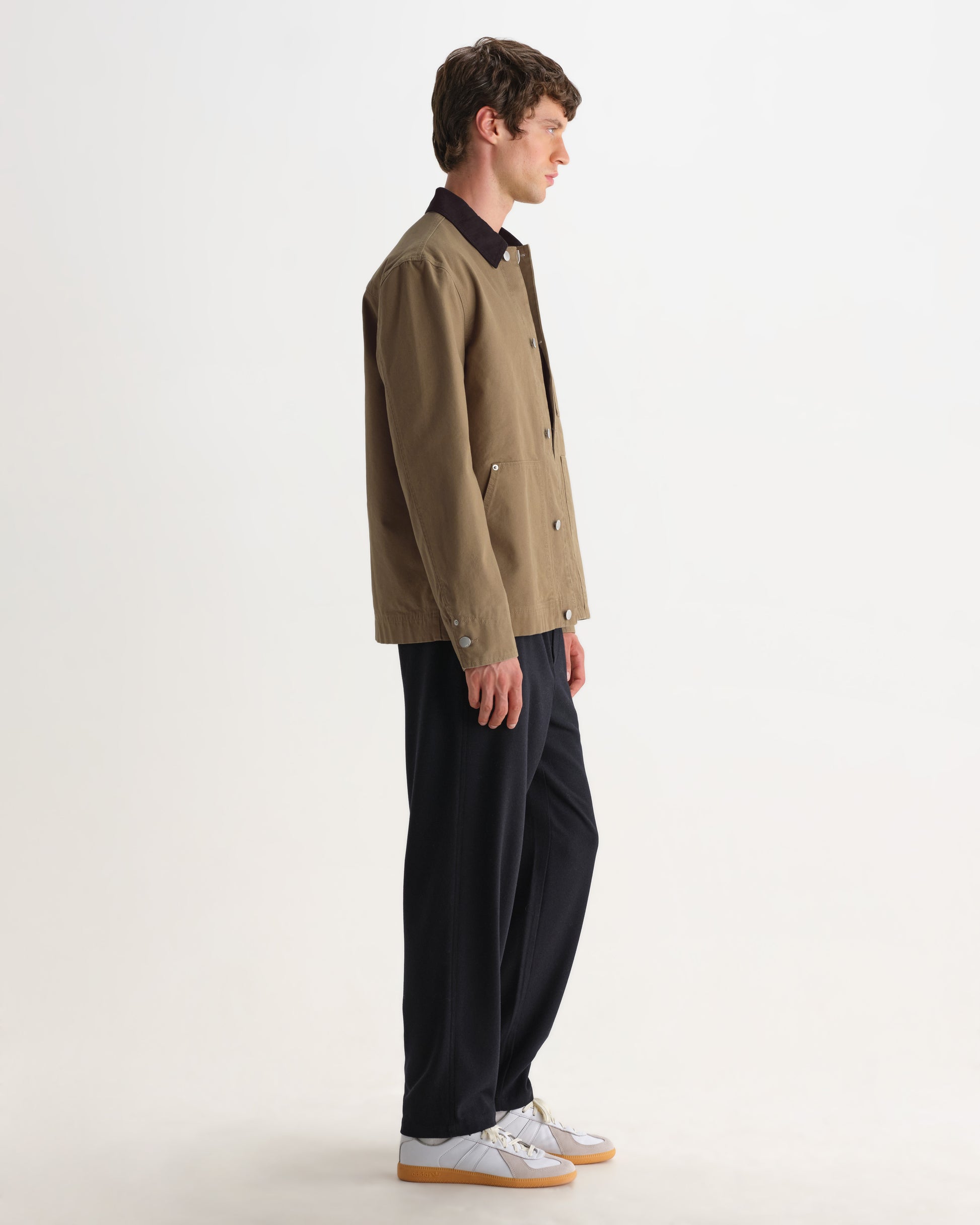 Wax Landor Canvas Jacket  - Light Khaki