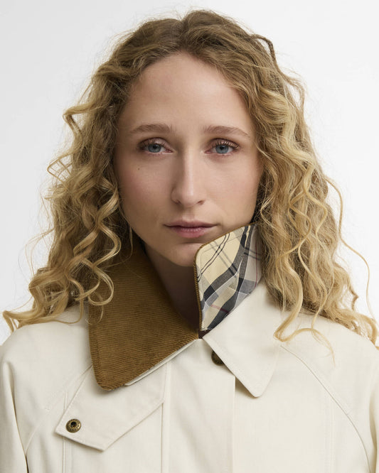 Crop Beadnell Jacket - Light Pearl/Dress/Beige