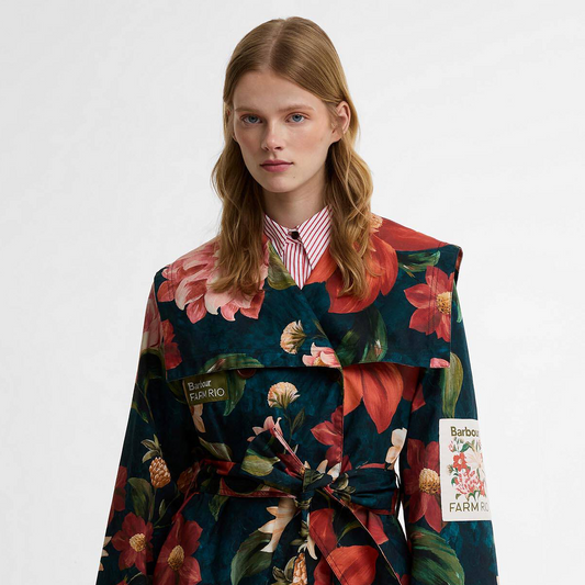 Gardenia Casual Jacket - Navy Wildflower