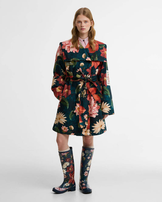 Gardenia Casual Jacket - Navy Wildflower