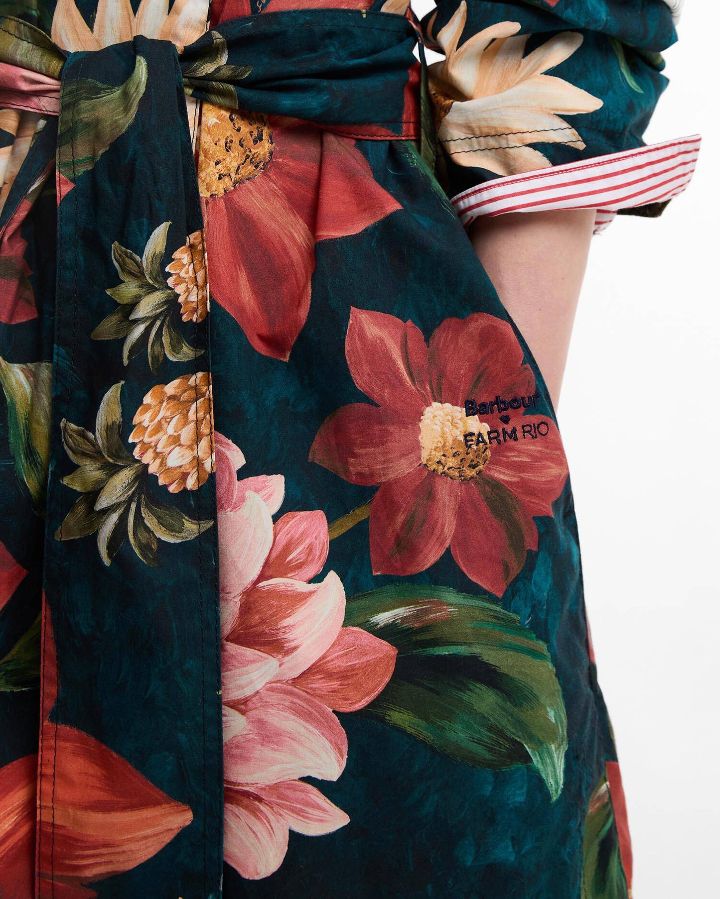 Gardenia Casual Jacket - Navy Wildflower