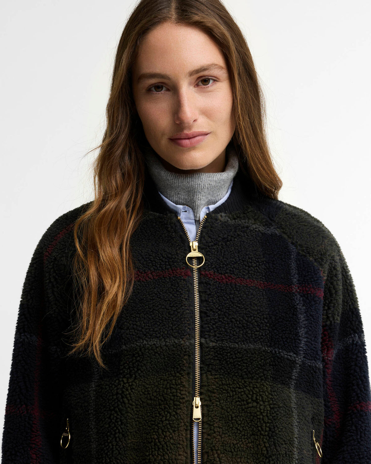 Barbour Kirklees Fleece - Shadow Classic Tartan