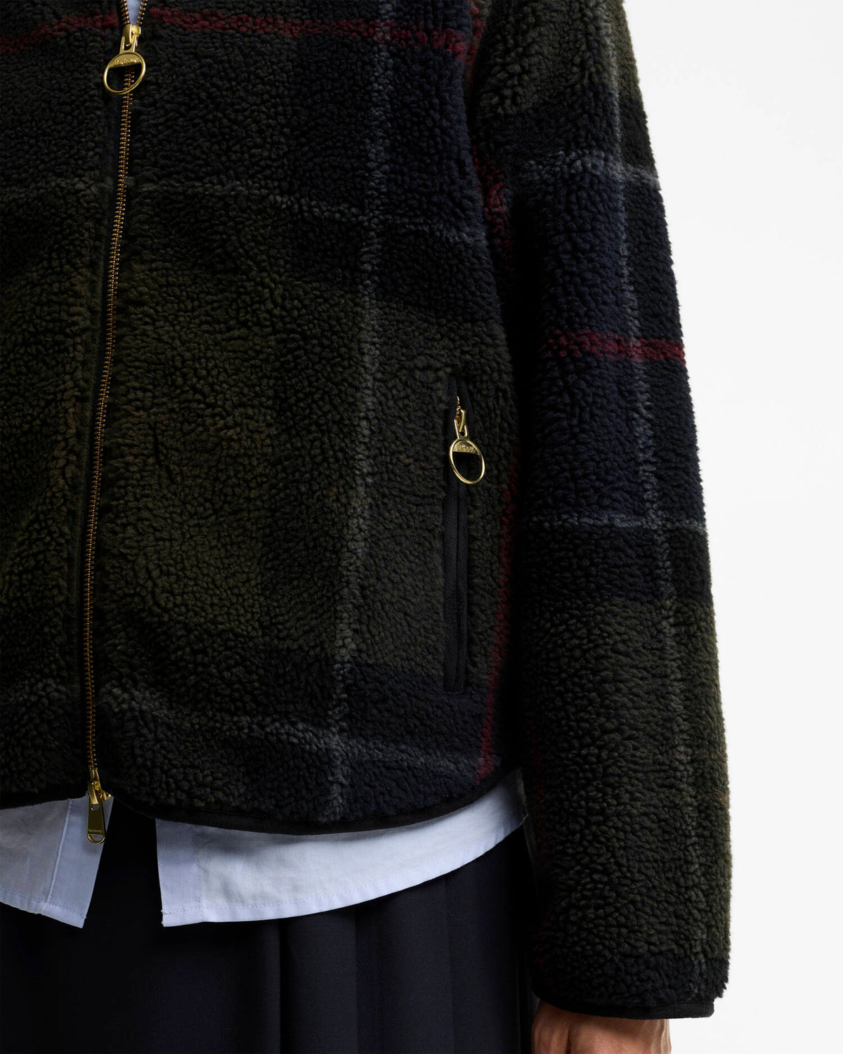 Barbour Kirklees Fleece - Shadow Classic Tartan