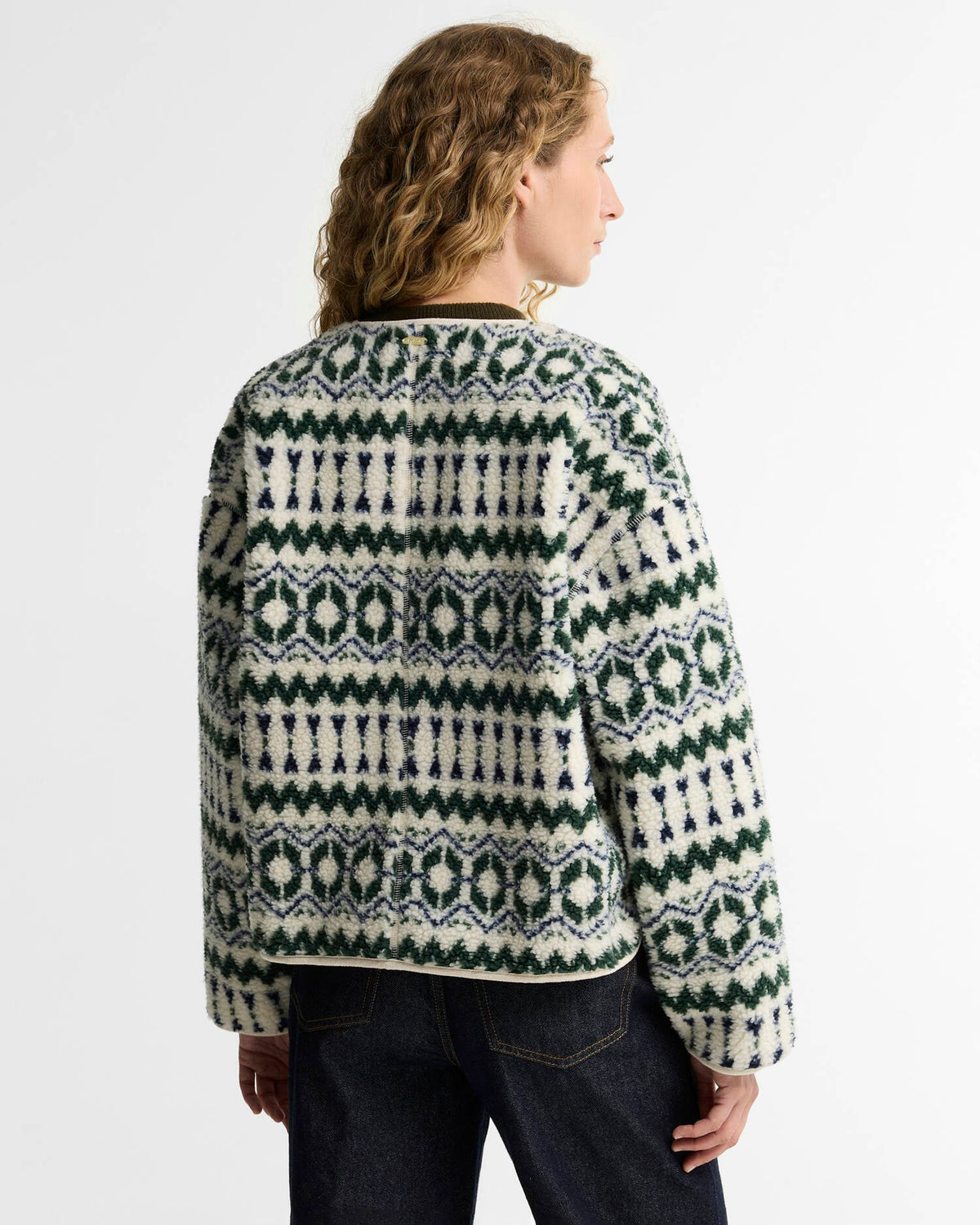 Barbour Aspen Fair Isle Fleece - Multi