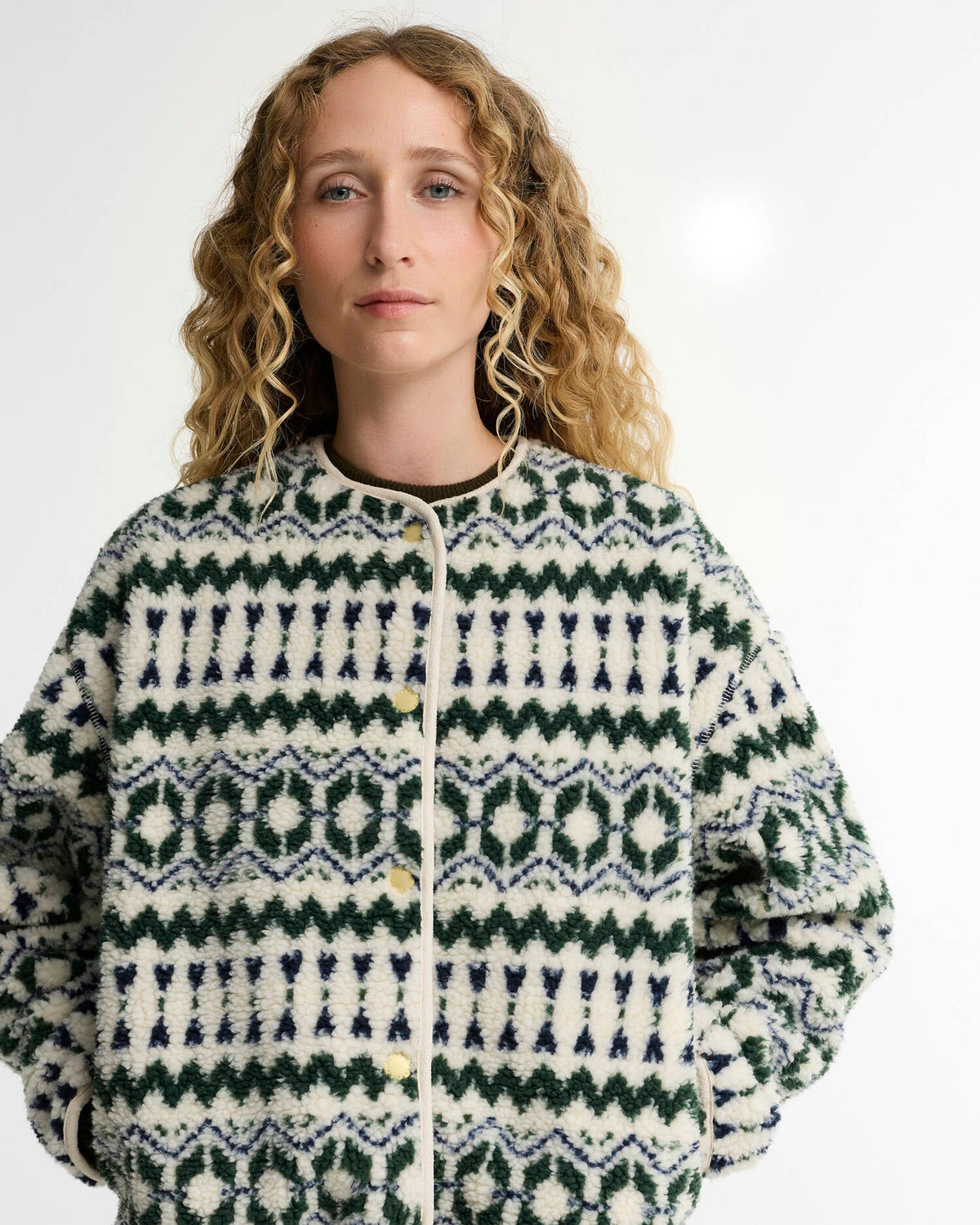 Aspen Fair Isle Fleece - Multi