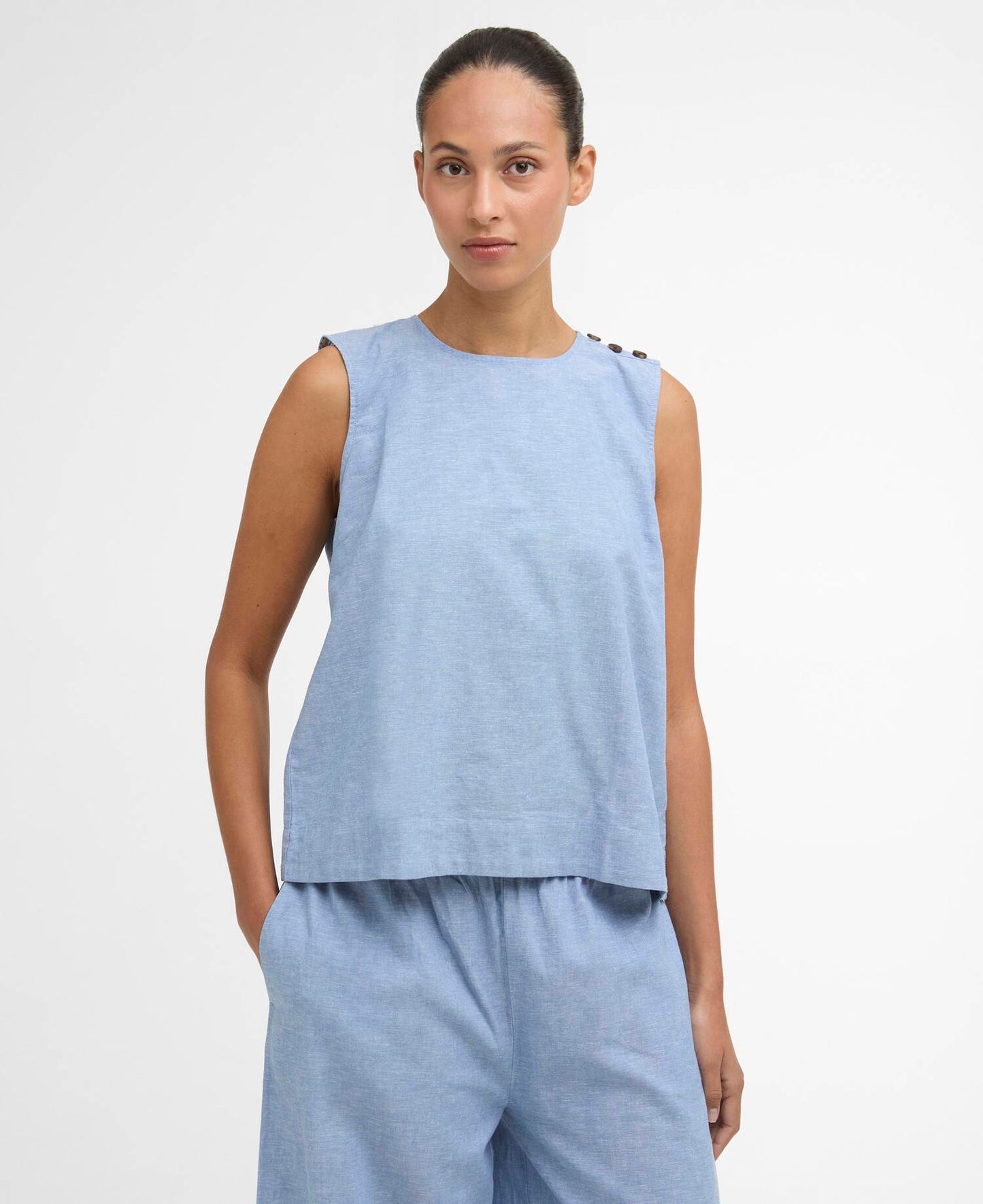 Josie Top - Light Chambray