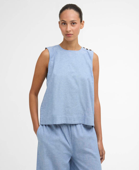 Josie Top - Light Chambray