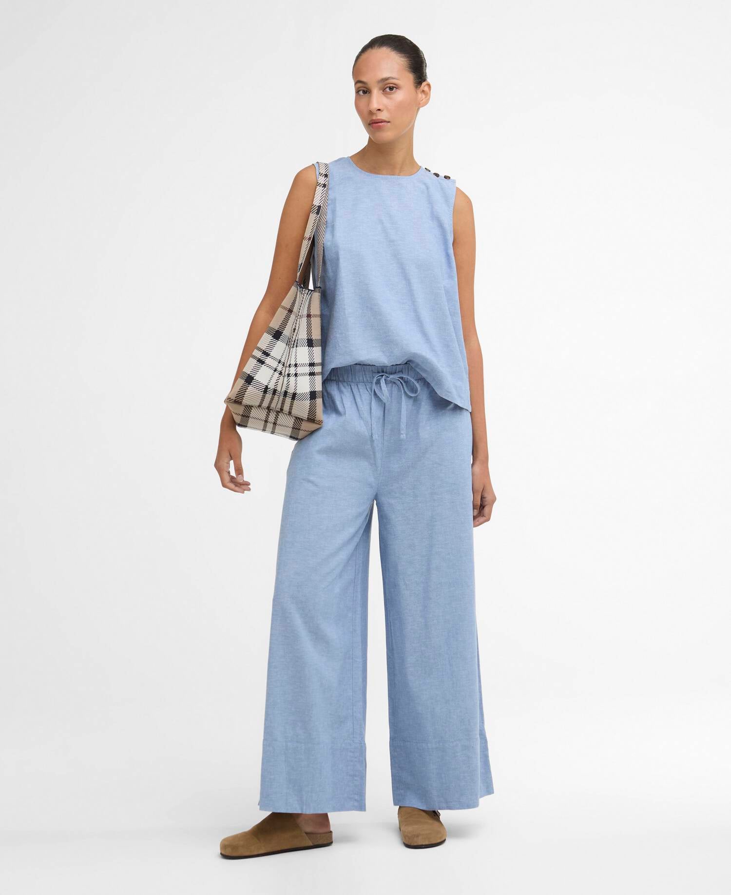 Barbour Josie Top - Light Chambray