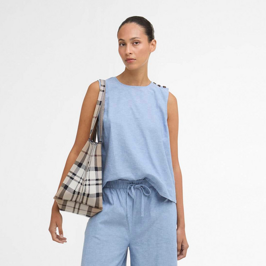 Josie Top - Light Chambray