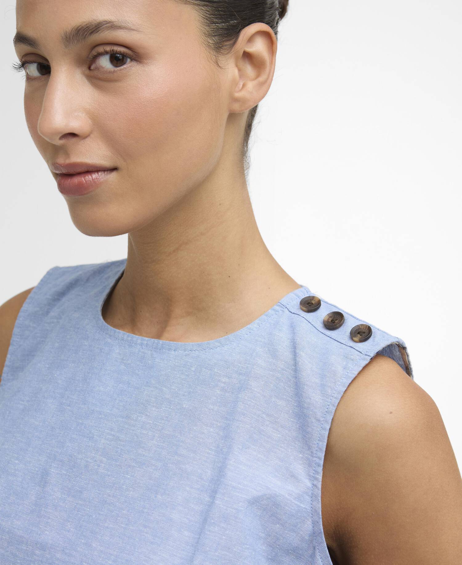 Barbour Josie Top - Light Chambray
