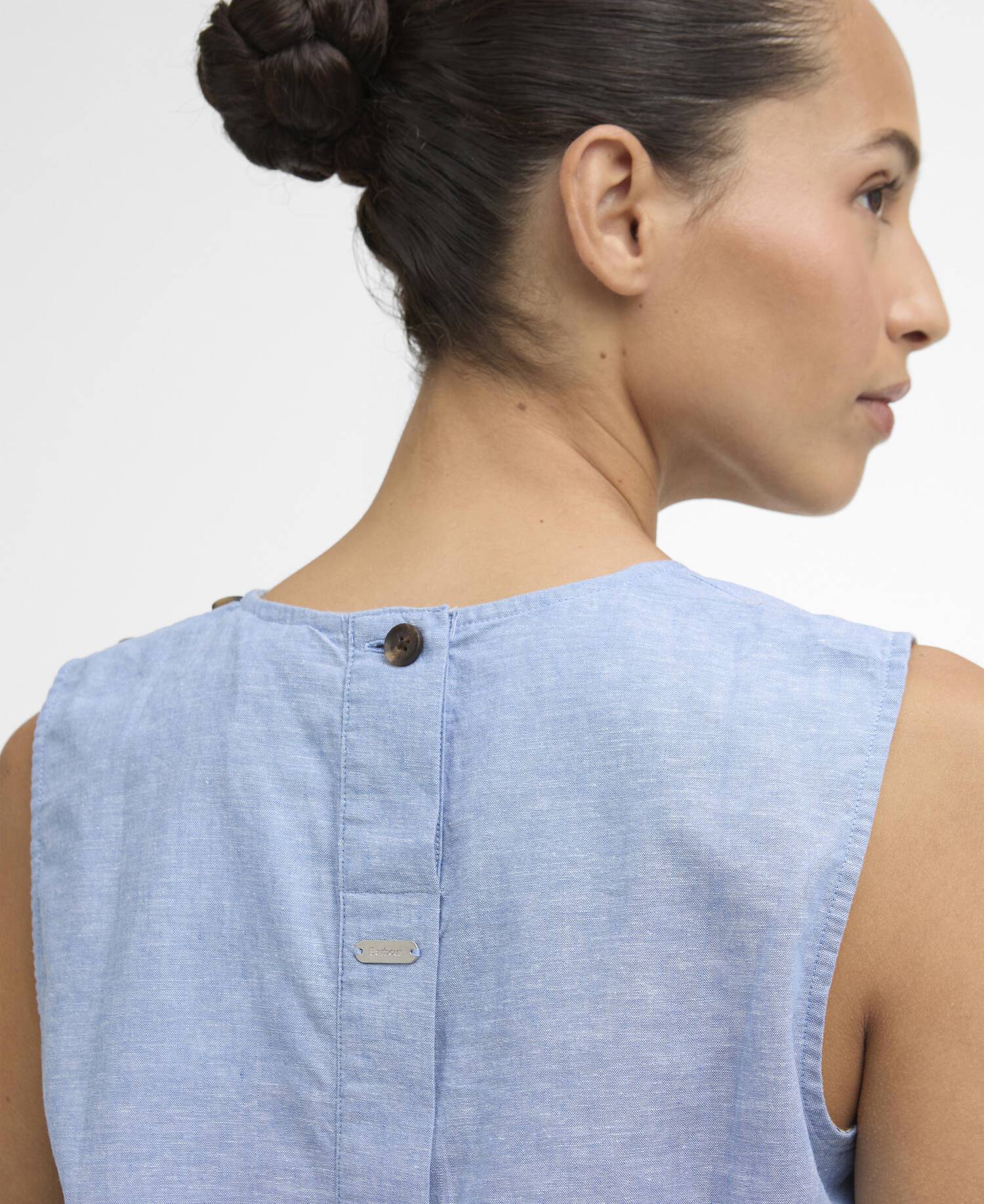 Barbour Josie Top - Light Chambray