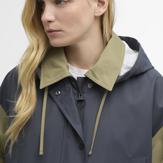 Blearigg Showerproof Jacket - Dusk Grey / Gardenia / Bleached Olive / Lilac Ash