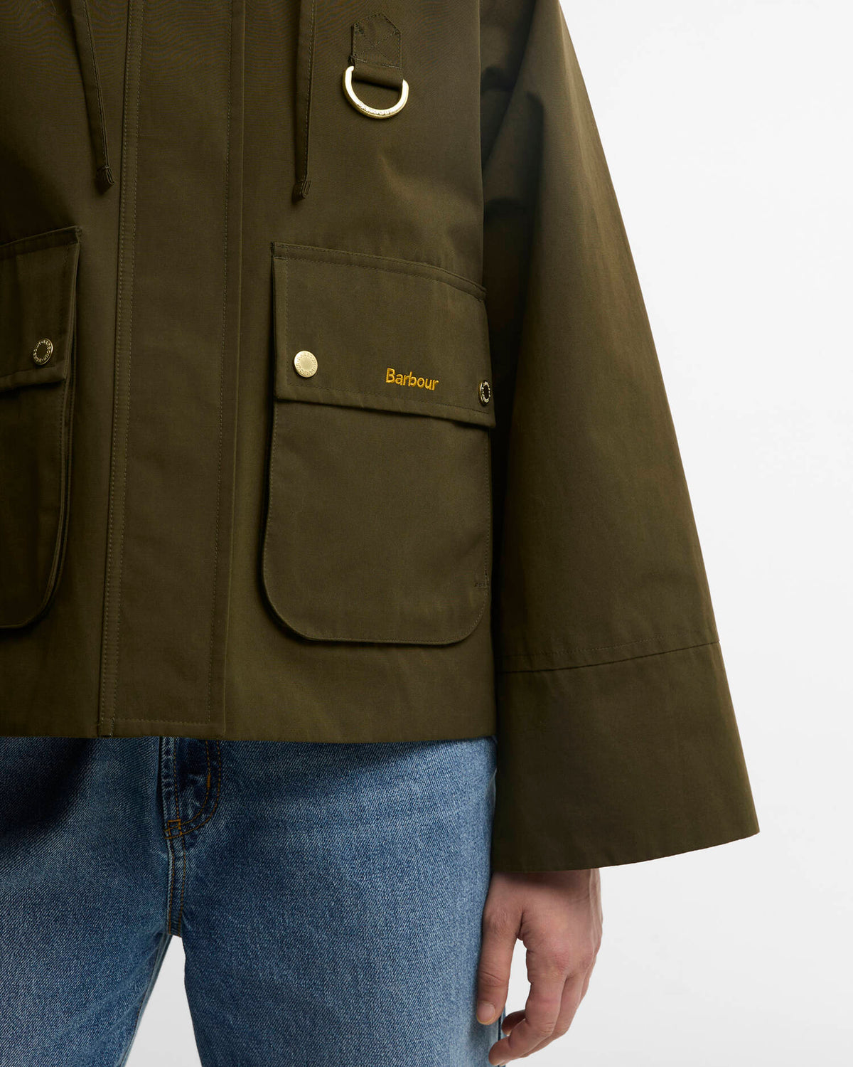 Terrington Showerproof Jacket - Olive/Shadow/Classic