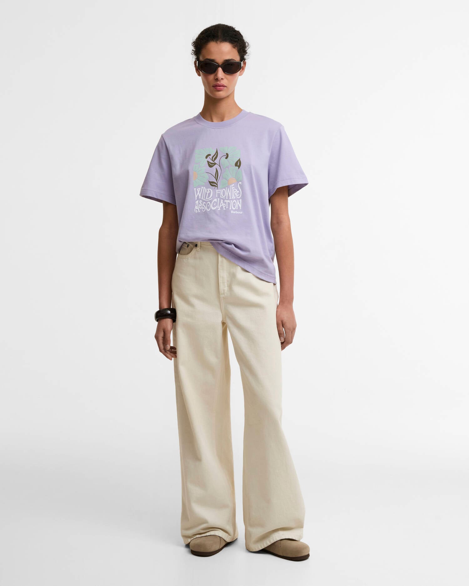 Barbour Selena T-Shirt - Heather Mist