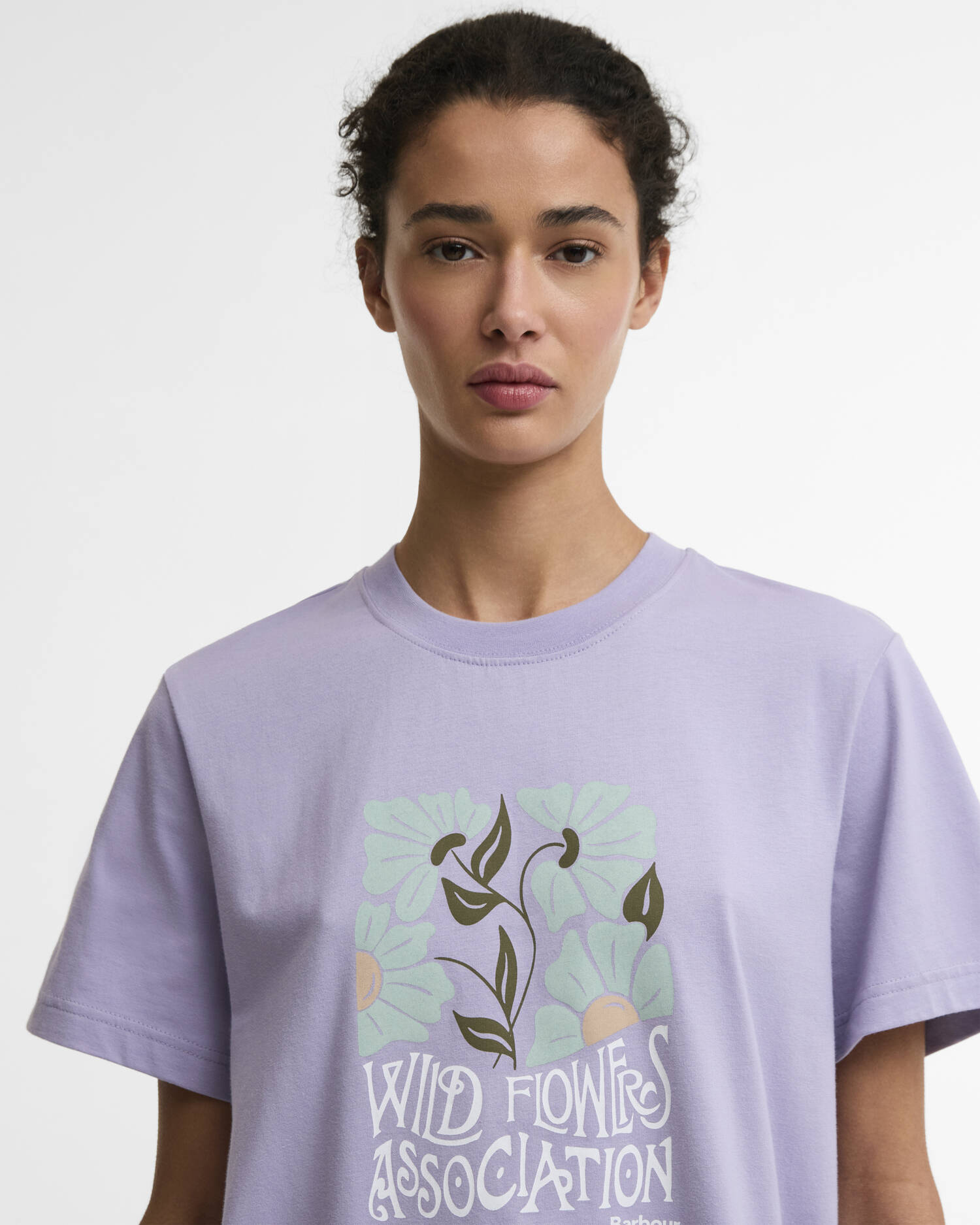 Barbour Selena T-Shirt - Heather Mist