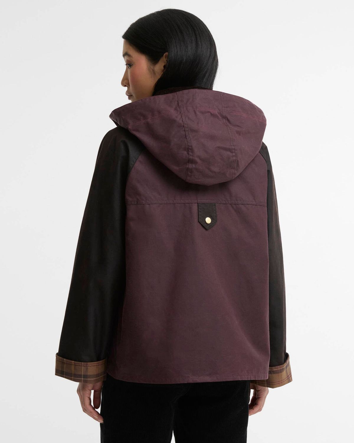 Carville Wax Jacket - Rustic/Bordeaux/Muted