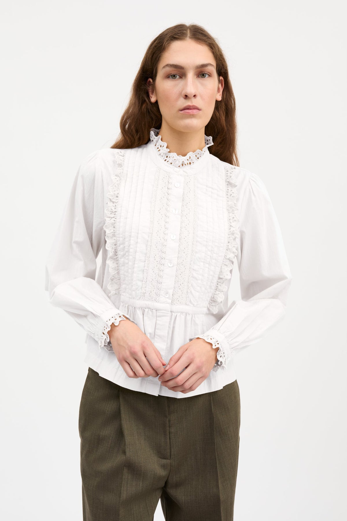 Skall Lesley Shirt - Optic White