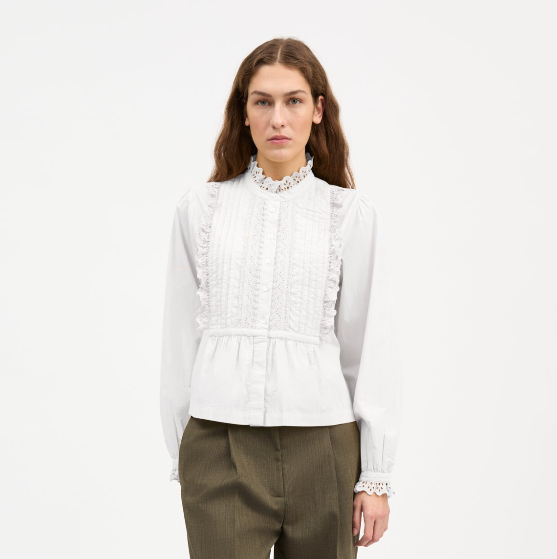 Skall Lesley Shirt - Optic White