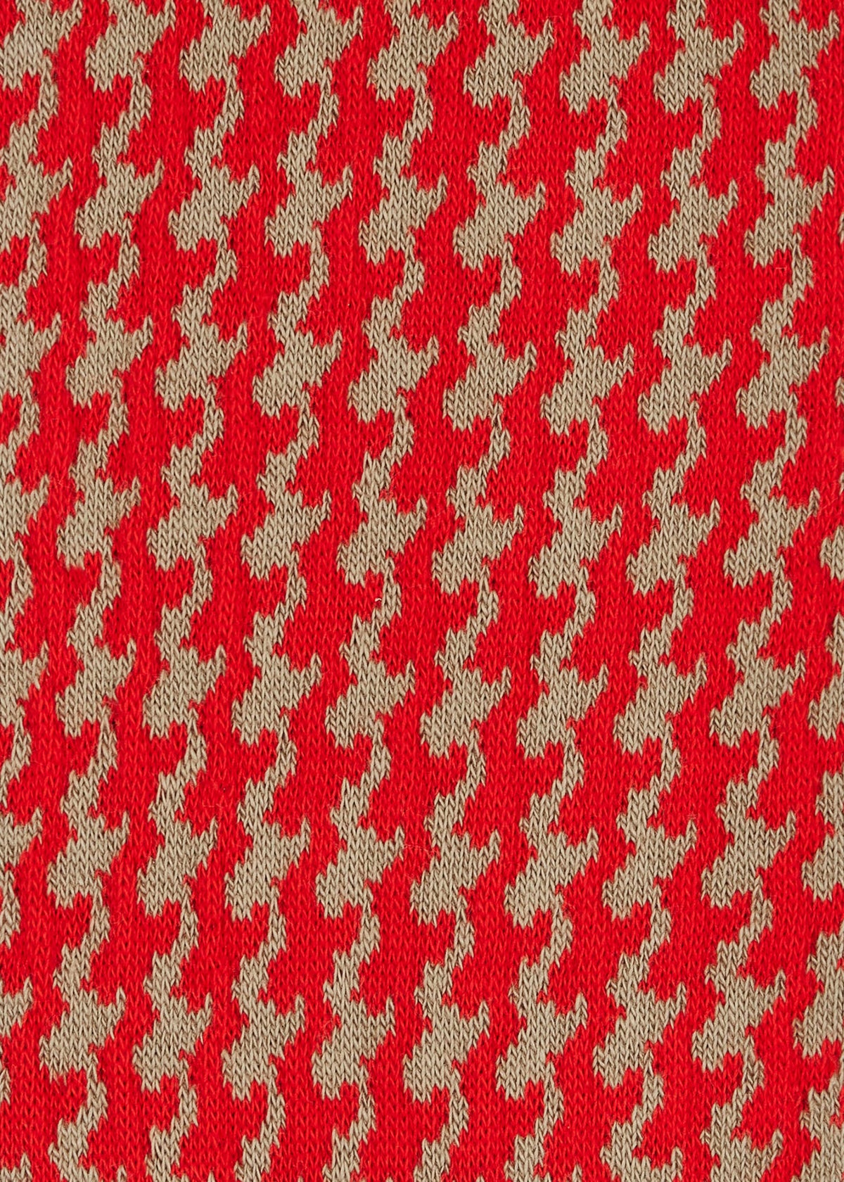 Paul Houndstooth Socks - Red