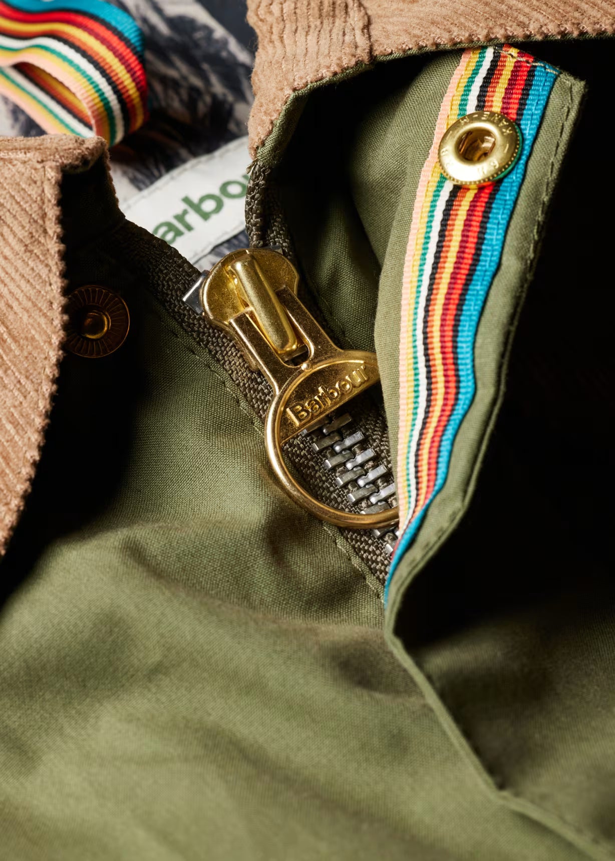 Sugarlump Bedale Casual Jacket - Army