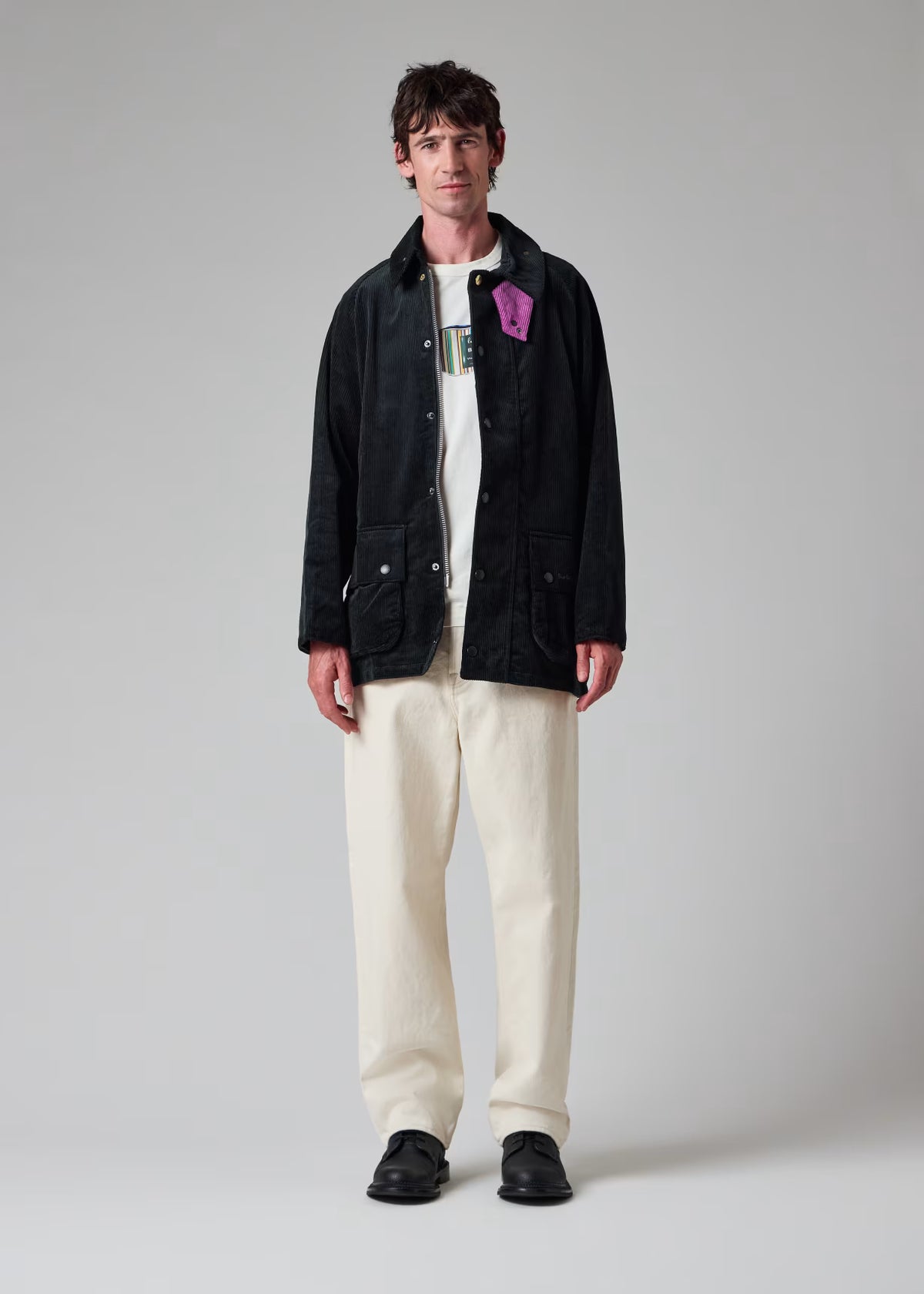 Cord Beaufort Casual Jacket - Dark Navy