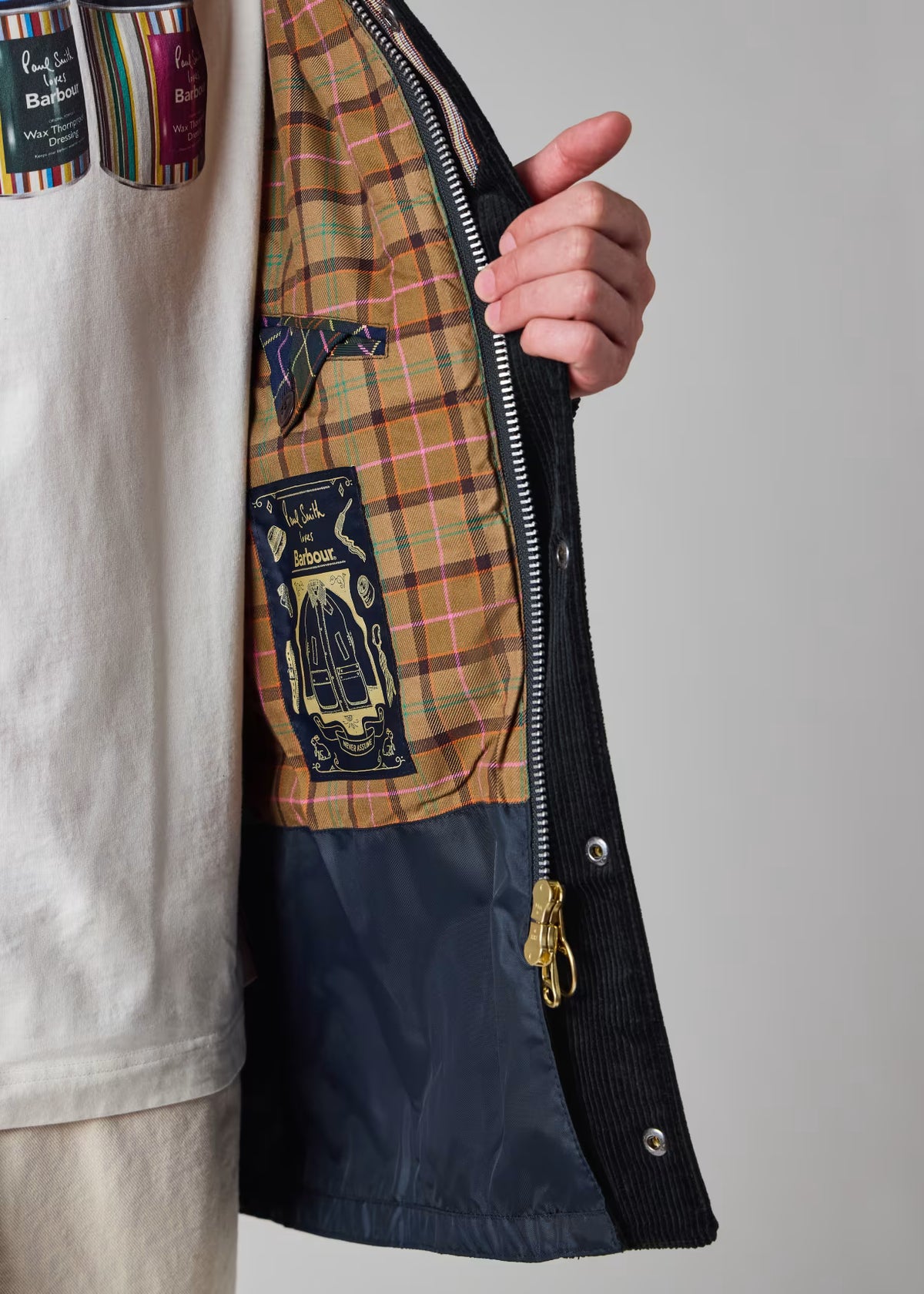 Cord Beaufort Casual Jacket - Dark Navy