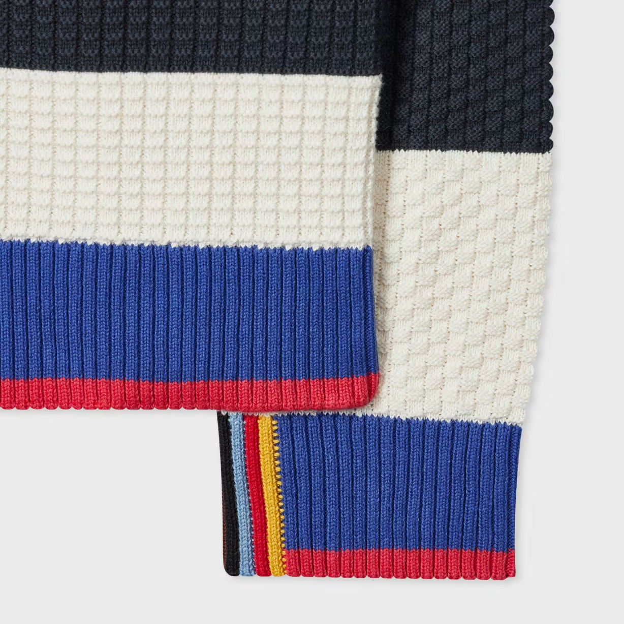 Southwold Sweater - Ecru Striped