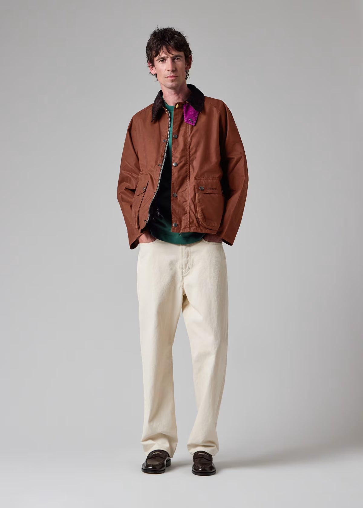Key Transport Wax Jacket - Russet