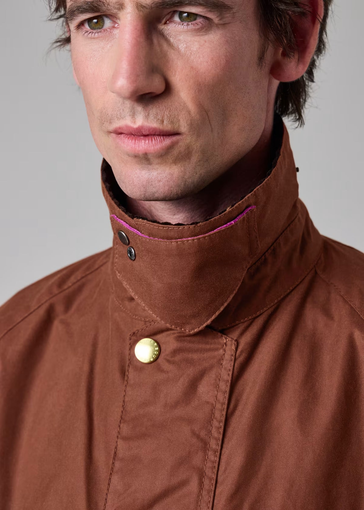 Key Transport Wax Jacket - Russet