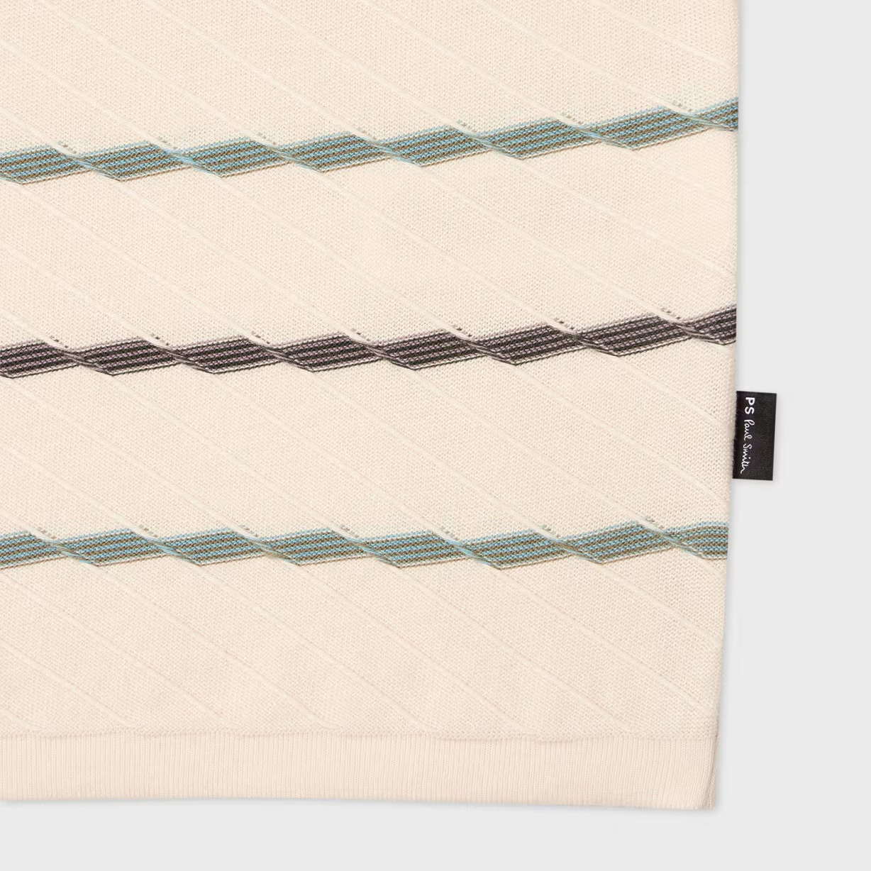 Knitted Short Sleeve T-shirt - Ivory