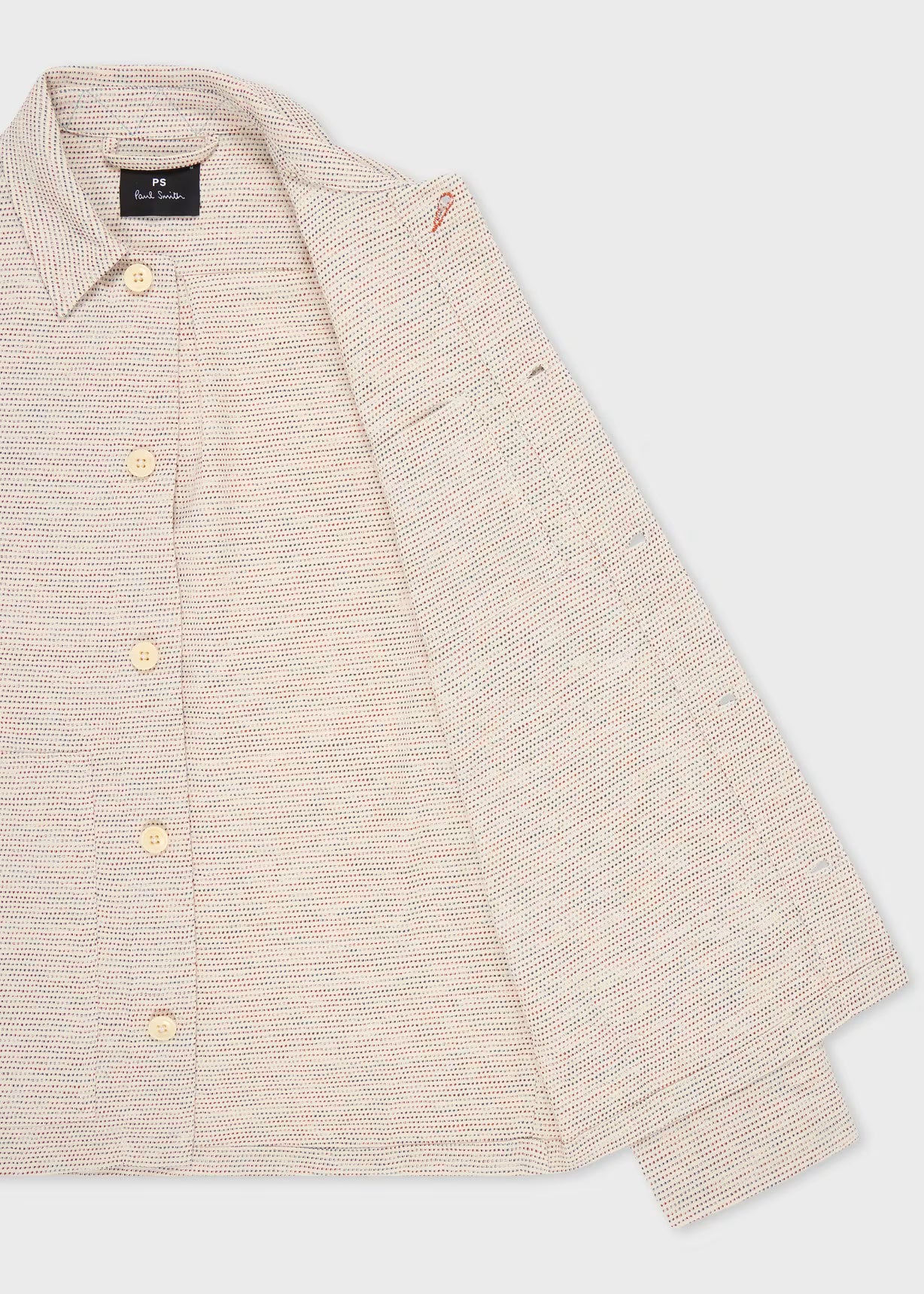Paul Casual Fit Chore Jacket - Ecru