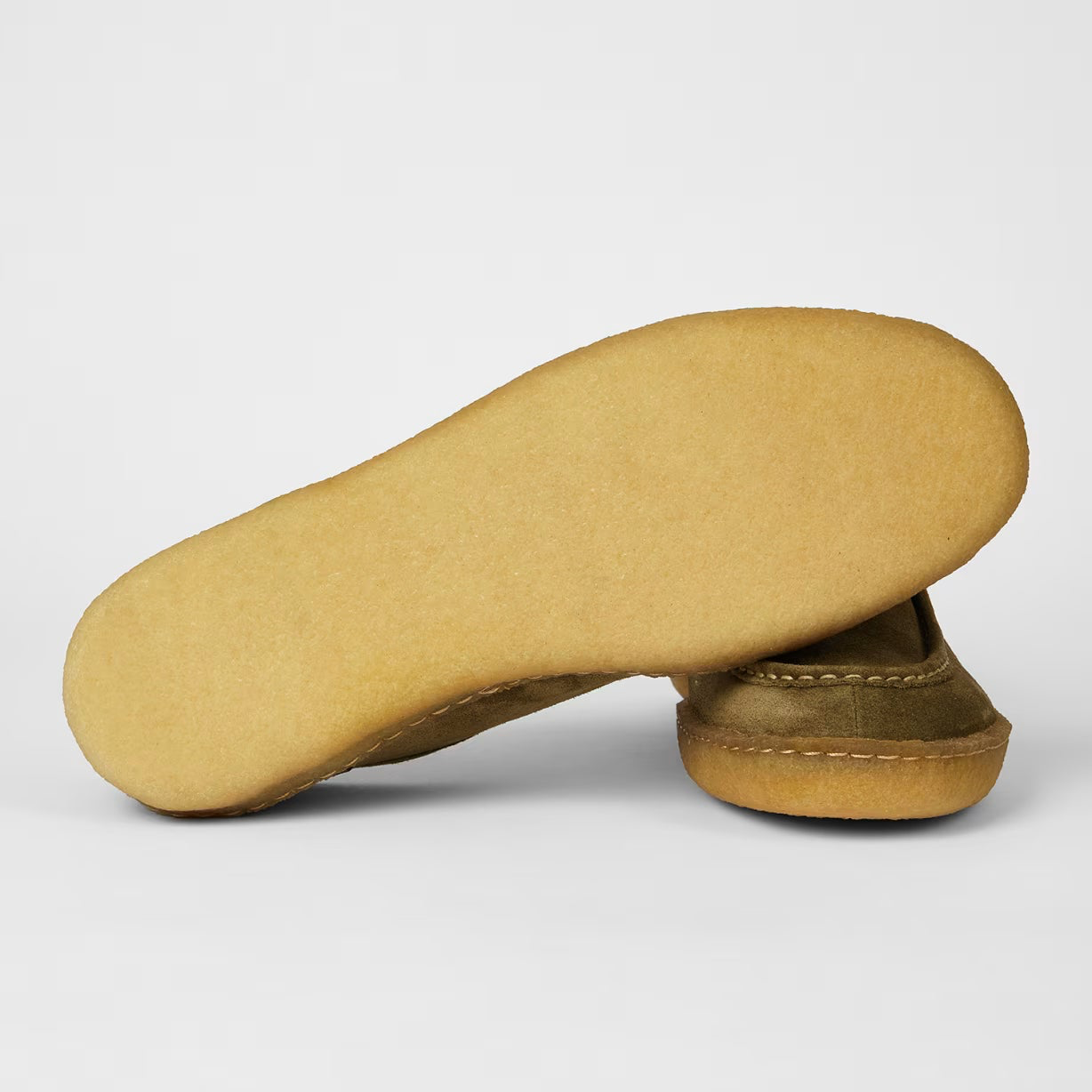 Suede 'Buster' Shoes - Olive Green