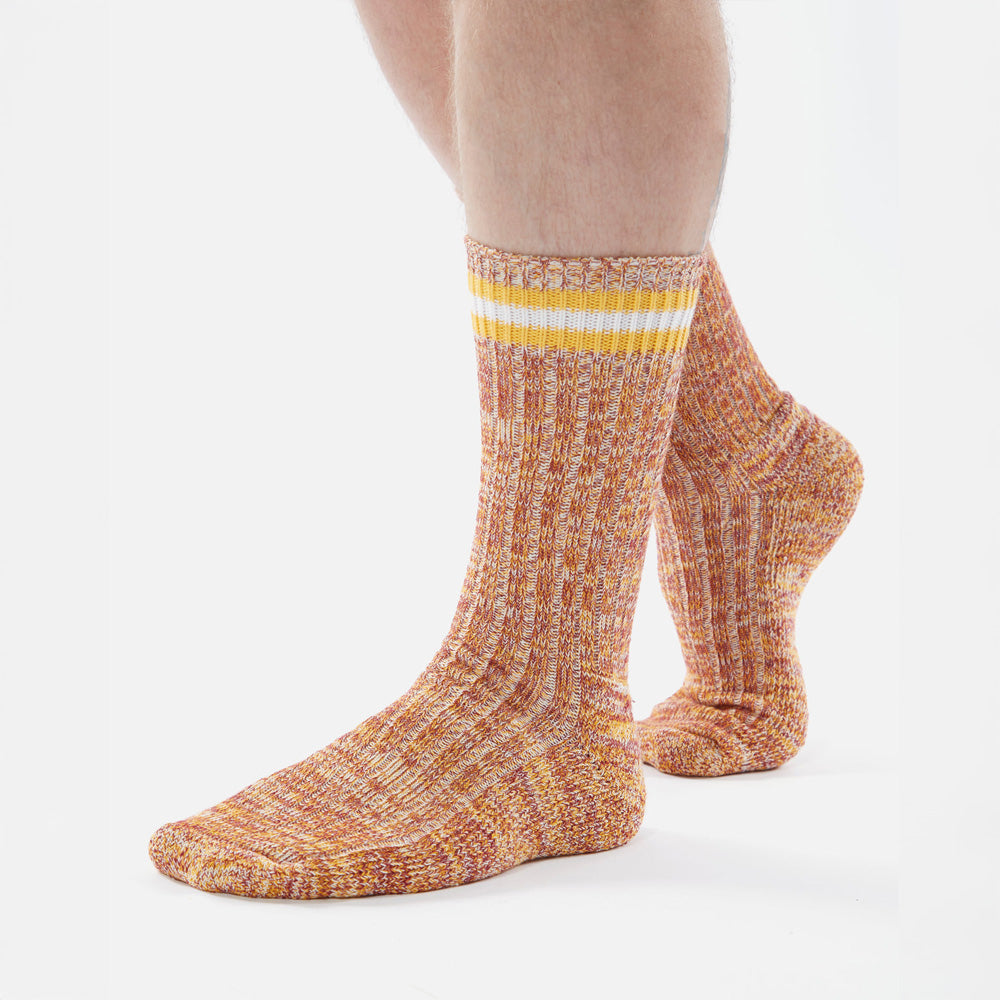 Everyday Stripe Sock - Yellow