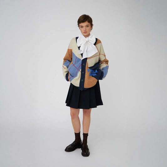 Back To School Maxi Cardigan - Blue Sea