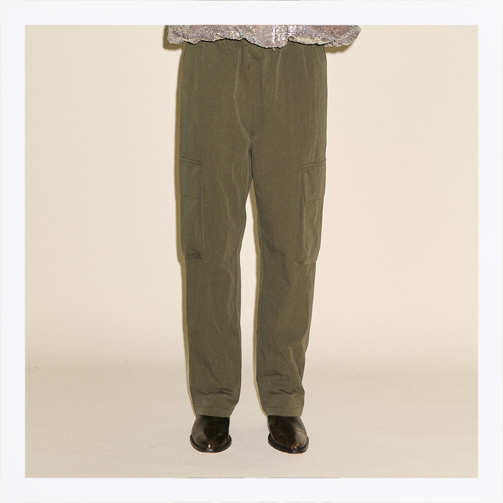 SAMDI Tove Casual Trousers - Olive