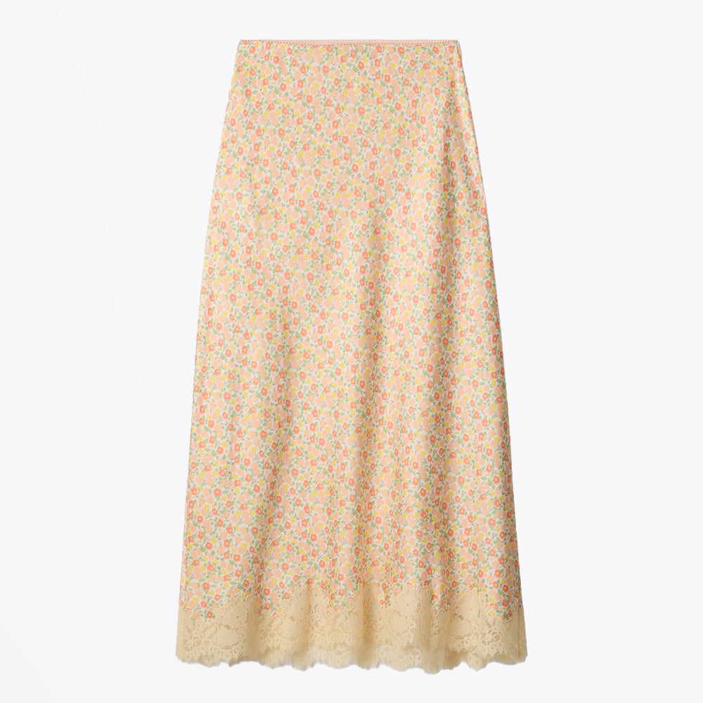Rixo Matilde Skirt - Katie Floral Cream