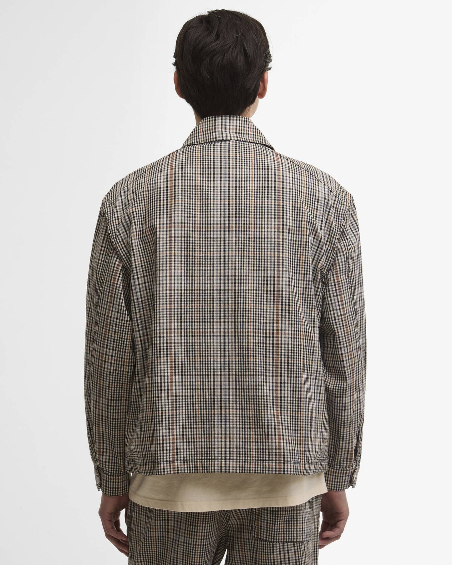 Westoe Check Casual Jacket - Neutral Check