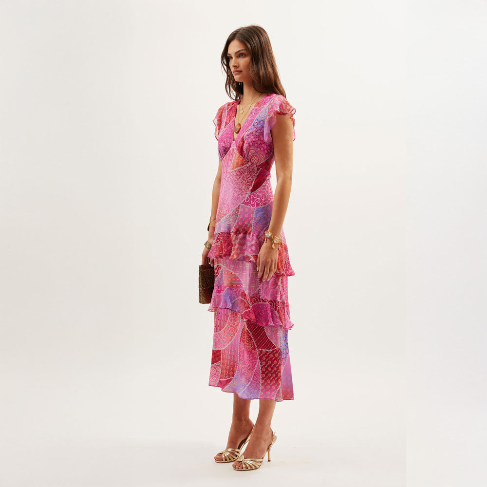 Meena Dress - Ibiza Night Sunset