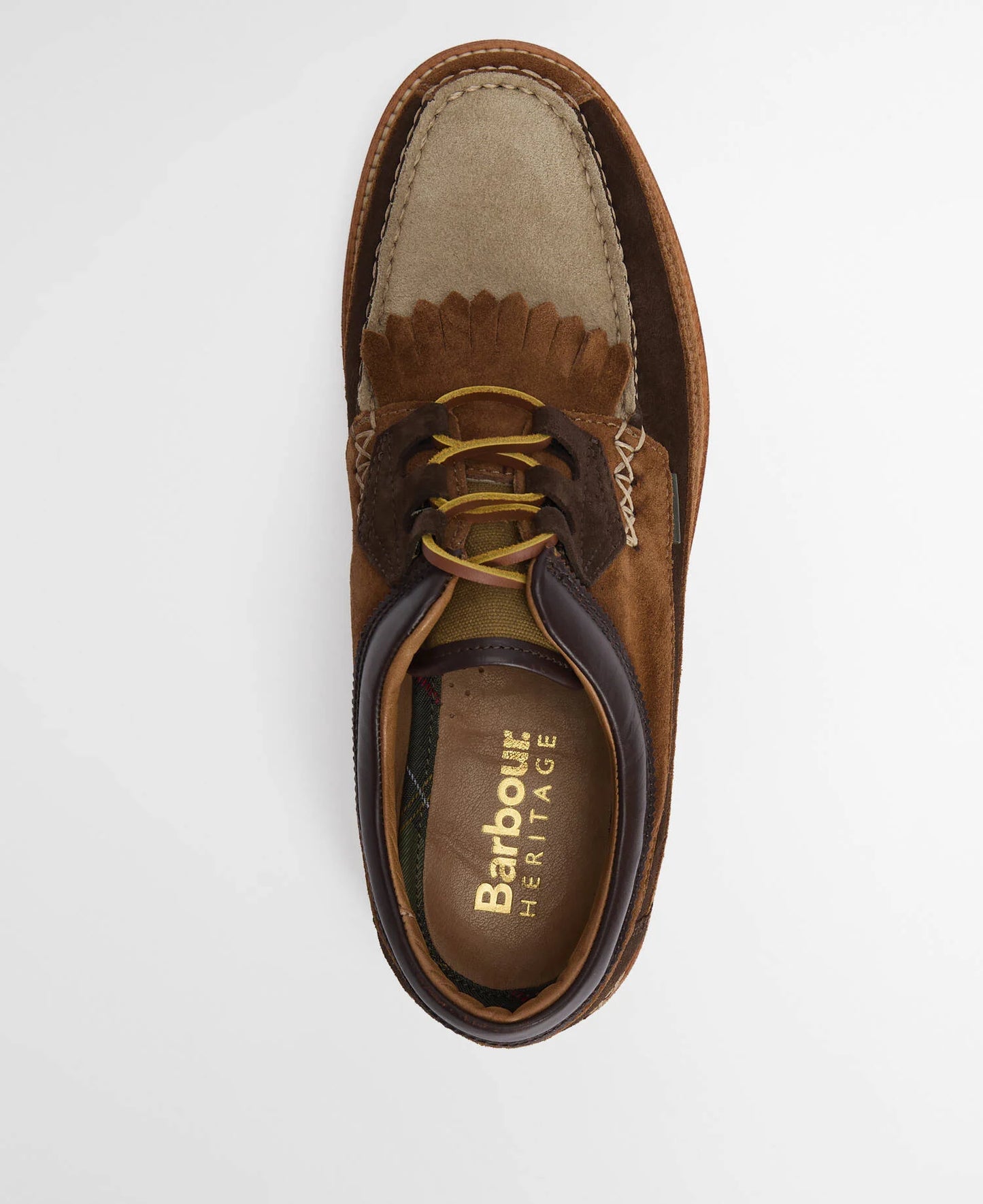 Barbour Heritage - Grindon Moc Shoe - Dark Brown