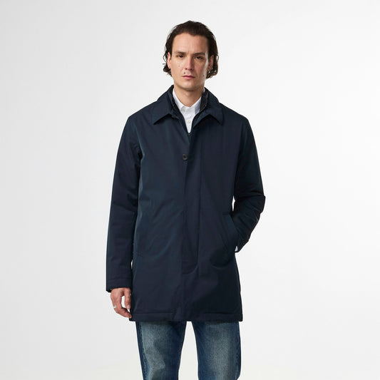 - Blake Technical Primaloft Coat - Navy Blue