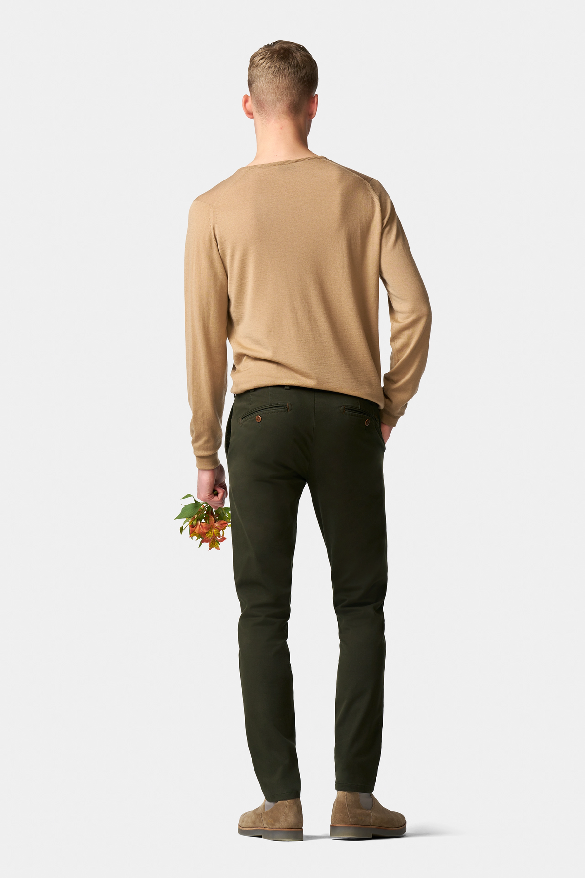 MMX Lupus Slim Fit Chino - Dark Green