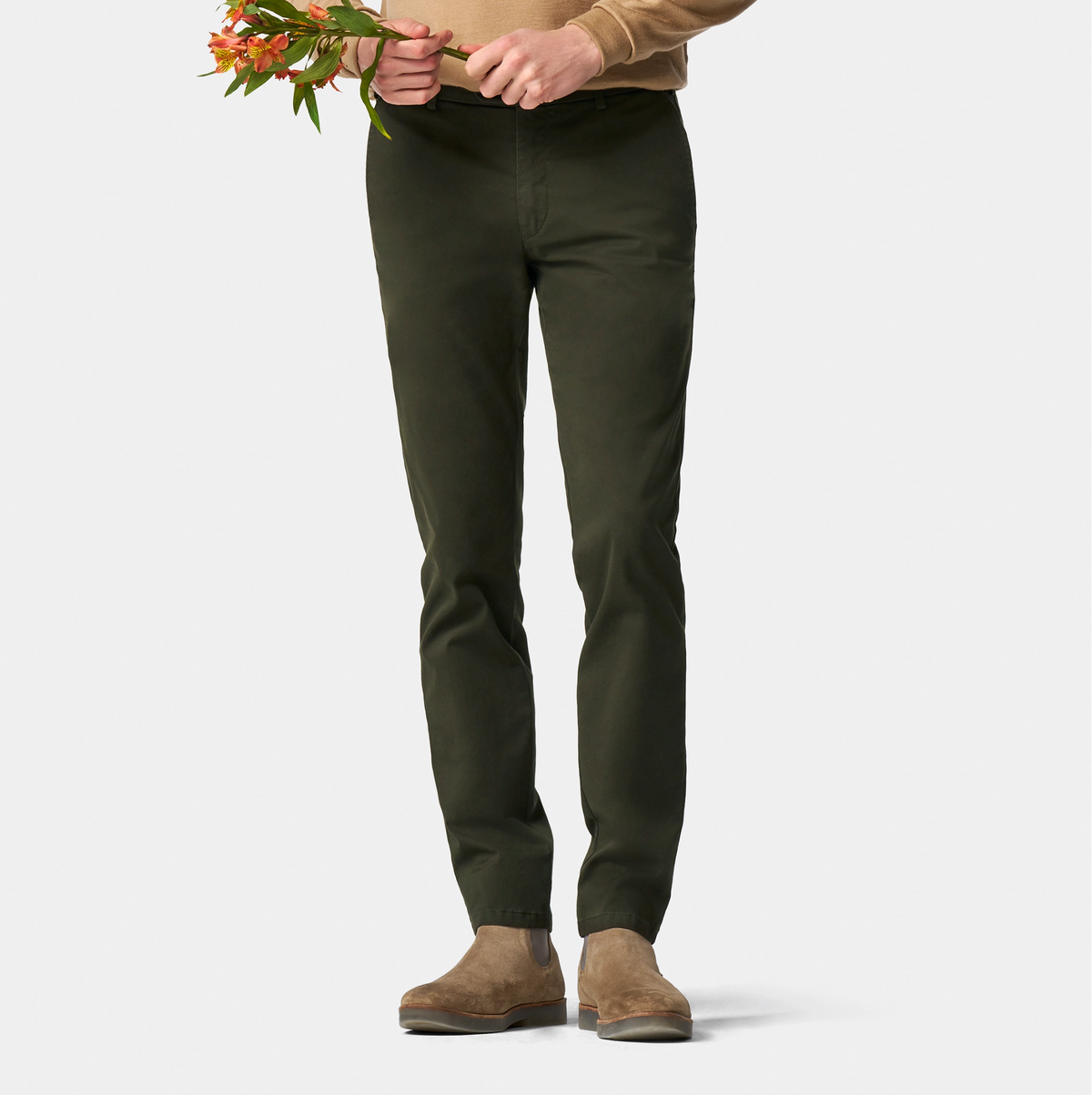 MMX Lupus Slim Fit Chino - Dark Green