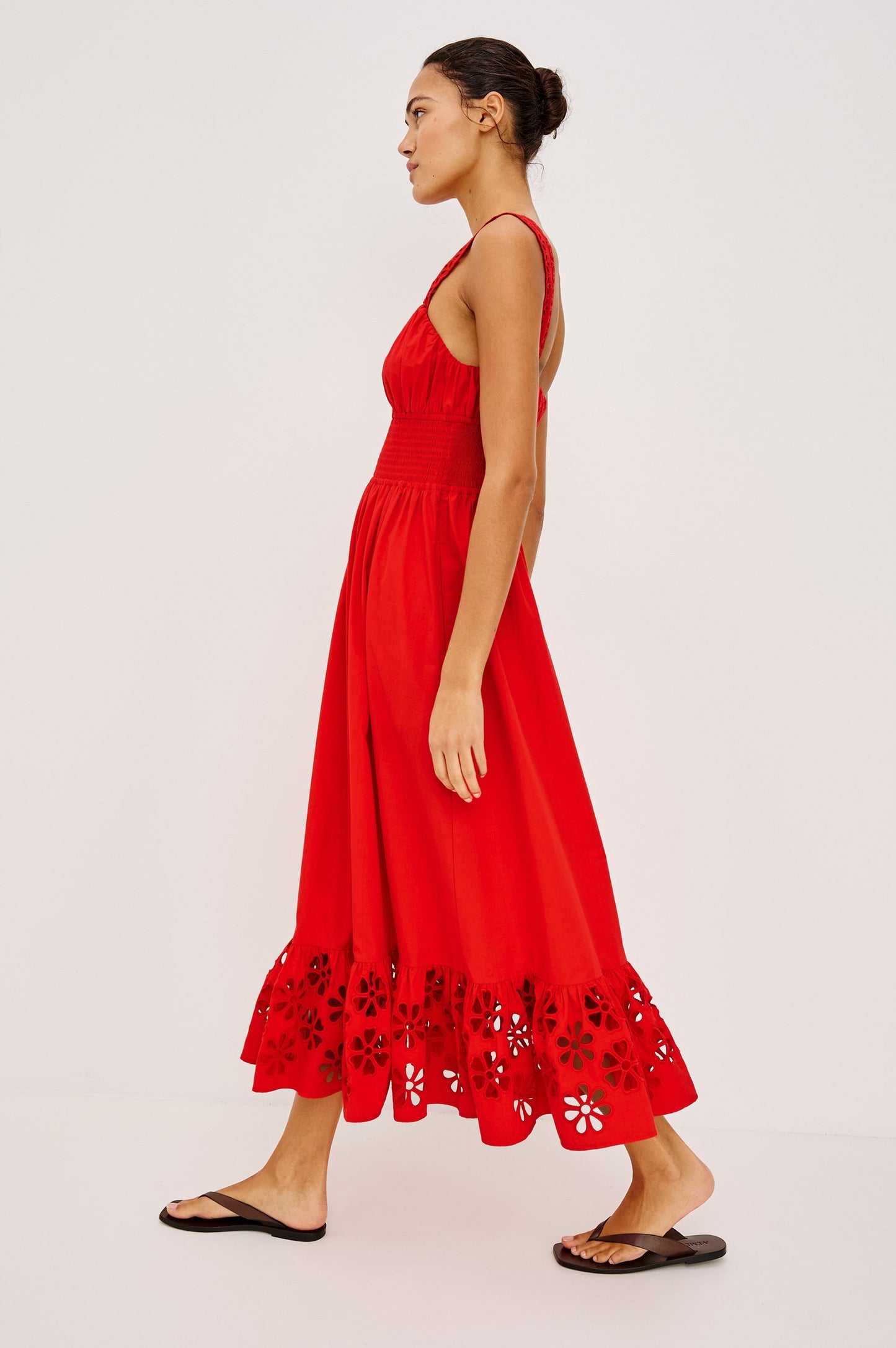 Moira Dress - Scarlet